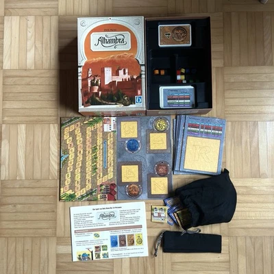 Der Palast von Alhambra, Brettspiel Queen Games SDJ 2003 vollständig komplett - Bild 1 von 4