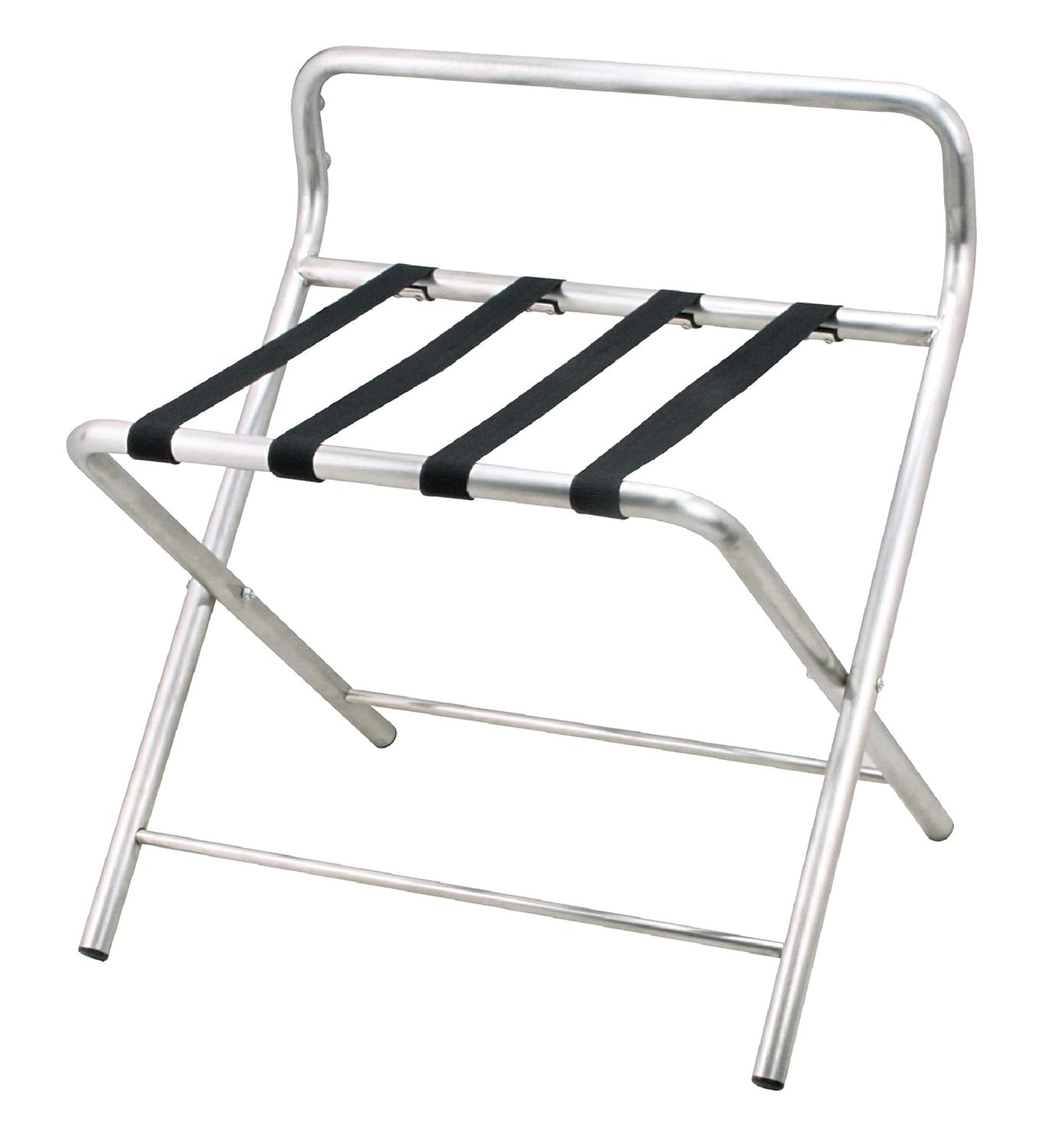 AF 247 Portavaligie Acciaio Inox Pieghevole 550x500x630mm per Hotel