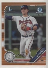 2019 Bowman Draft Chrome Orange Refractor 12/25 Beau Philip #BDC-128 s3g