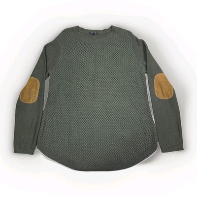 Lety Me Green Pullover Long Sleeve Sweater Size Large Womens