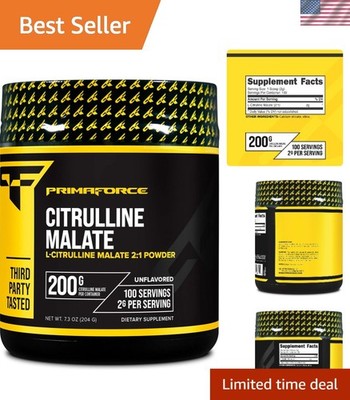 L-Citrulline Malate Powder, 2000mg per Serving - Enhance Energy & Recovery