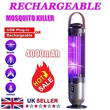 Mosquito Insect Killer Light Electric Bug Fly Pest Zapper Trap Catcher UV Lamp