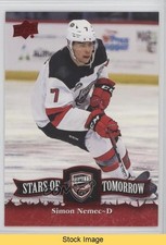 2022-23 Upper Deck AHL Stars of Tomorrow Red Simon Nemec #ST-2 READ 0l4c