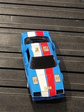 TYCO HP7 '82 Chevy Camaro Z-28 6954 Blue/White/Red HO Slot Car Very Nice 