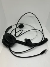 Agptek Corded Telephone Headset with RJ11 connector  Single Ear.