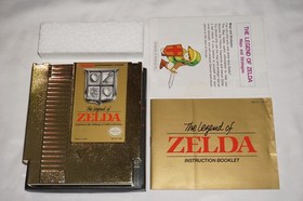 Legend of Zelda (Nintendo NES) Completo en Caja con Puntas CIB