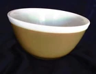 Vtg Pyrex Opal Rim 402 Mixing Bowl Americana Fall Colors Line 1967-1970 1 ½ Qt