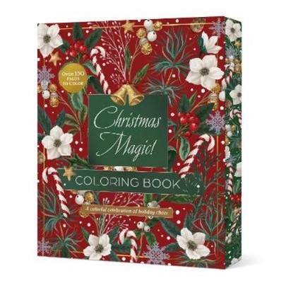 Editors of Chartwell Books Christmas Magic Coloring Book (Taschenbuch)