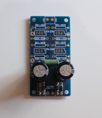 Tube amp negative bias power supply DIY PCB 4 channel