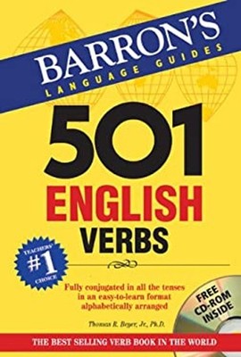 501 English Verbs with CD-ROM Paperback Thomas R. Beyer Jr.