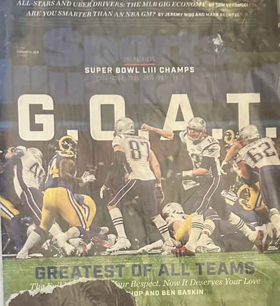 (3) Tom Brady New England Patriots w Super Bowl Sports Illustrated & Brady Auto!