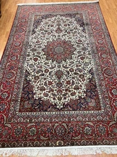 6'7" x 10' Turkish Oriental Rug - 400 KPSI - 100% Wool - Hand Made