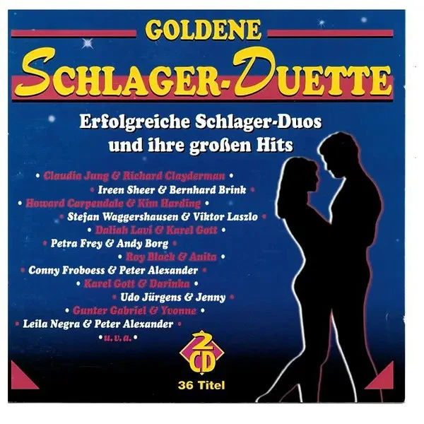 2xCD Udo Jürgens & Jenny / Roy Black & Anita A. O.Goldene Schlager-Duette ( Erfo - Photo 1/1