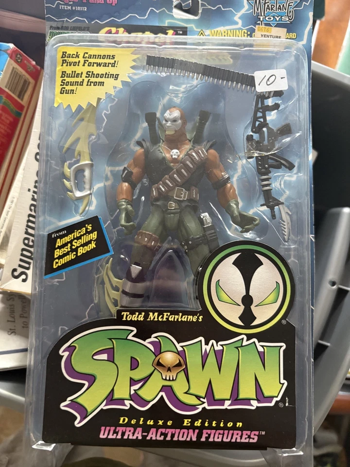 McFarlane Toys 复古 Spawn 动作玩偶 14 张图片全新 MOC — 第 4/4 张图片