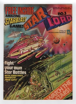1978 IPC STARLORD #3 1ST APP OF CHARLIE HAGEN, MARVIN & GRONK RARE KEY GRAIL UK