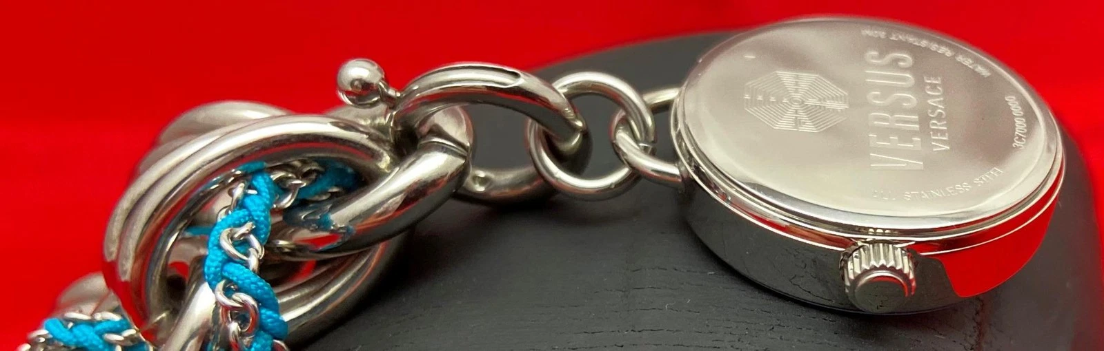 Orologio Versus Versace Colibrì Donna Catena Bracciale 25mm Acciaio Inox 3C7000