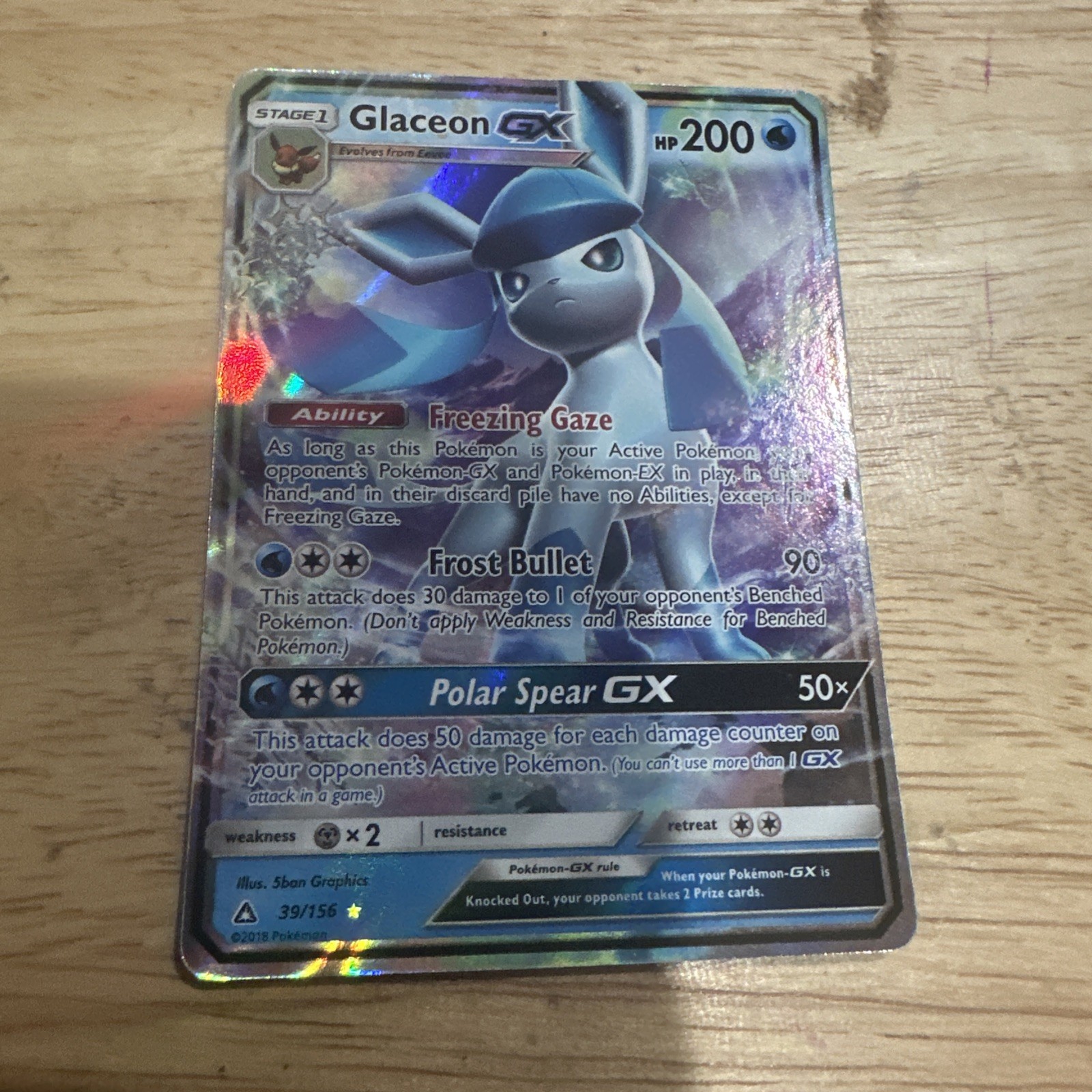 glaceon gx pokemon card value GLACEON GX - SM147 - Black Star Promo - Full Art - Ultra Rare Holo