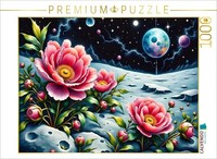 Calvendo Puzzle Moonlight Blossoms | 1000 Pieces, Finished Size 25.2 × 18.9 In (