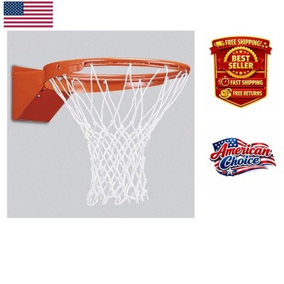 Multicolour Brute Basketball Net - 12 Loop Braided Nylon for Ultimate Durability