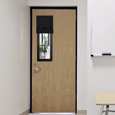 RYB HOME Side Door Curtains Thermal Insulated Blackout Small Window Covering ...