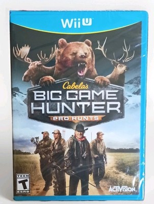 Cabela's Big Game Hunter: Pro Hunts (Nintendo Wii U, 2012) Sealed Brand New!