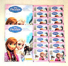 PANINI DISNEY FROZEN STICKER ALBUM W/10 STICKERS  x 2   16 PACKS OF STICKERS