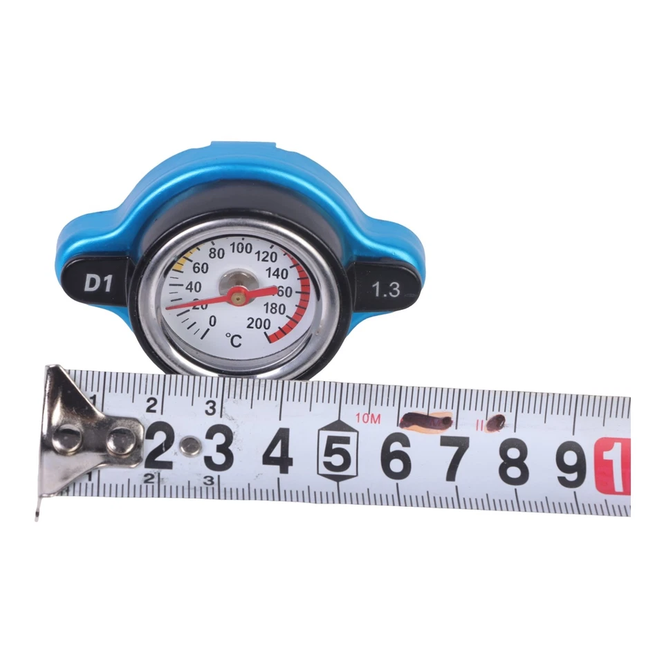 Cubierta de tapa de radiador termostático termo para automóvil SUV 1,3 bar medidor de temperatura del agua Foto 2 de 4