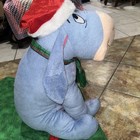 Christmas Door Greeter Santa Hat Eeyore Plush Disney Stuffed Animal LARGE 22" — photo 5