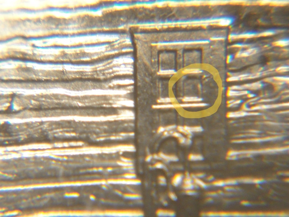 2015 P HOMESTEAD DOUBLED DIE ERROR WDDR-002 DOUBLED WINDOW SILL R2 - Image 2 of 4