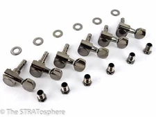 Fender Custom Black Nickel Strat Tele, TUNERS FMT Telecaster Stratocaster