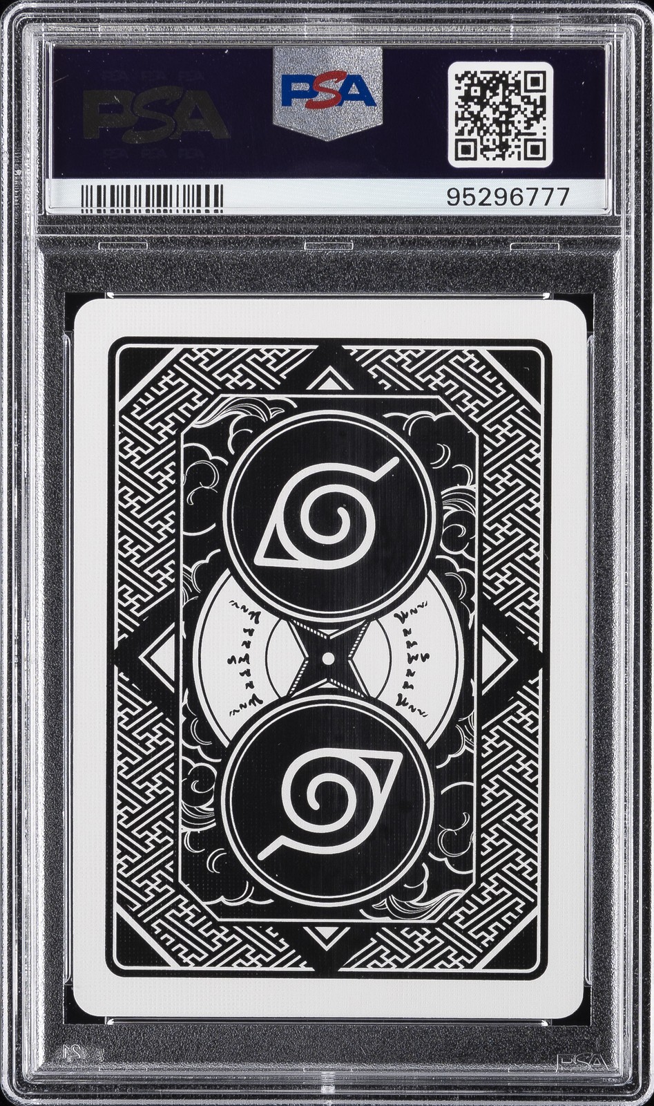 2019 BICYCLE NARUTO SHIPPUDEN PLAYING CARDS SASUKE JACK OF CLUBS PSA 10 view 2