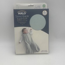 HALO Sleepsack Bamboo Super Soft Wearable Blanket Calm Sage Small 0-6mo New