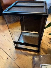 EXO TERRA TALL GLASS TERRARIUM 30 X 30 X 45cms, plus 60L of NEW COIR Substrate