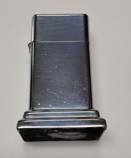 1949 1954 Zippo Barcroft #3 Chrome Table Lighter | Lightly Used | VERY RARE |