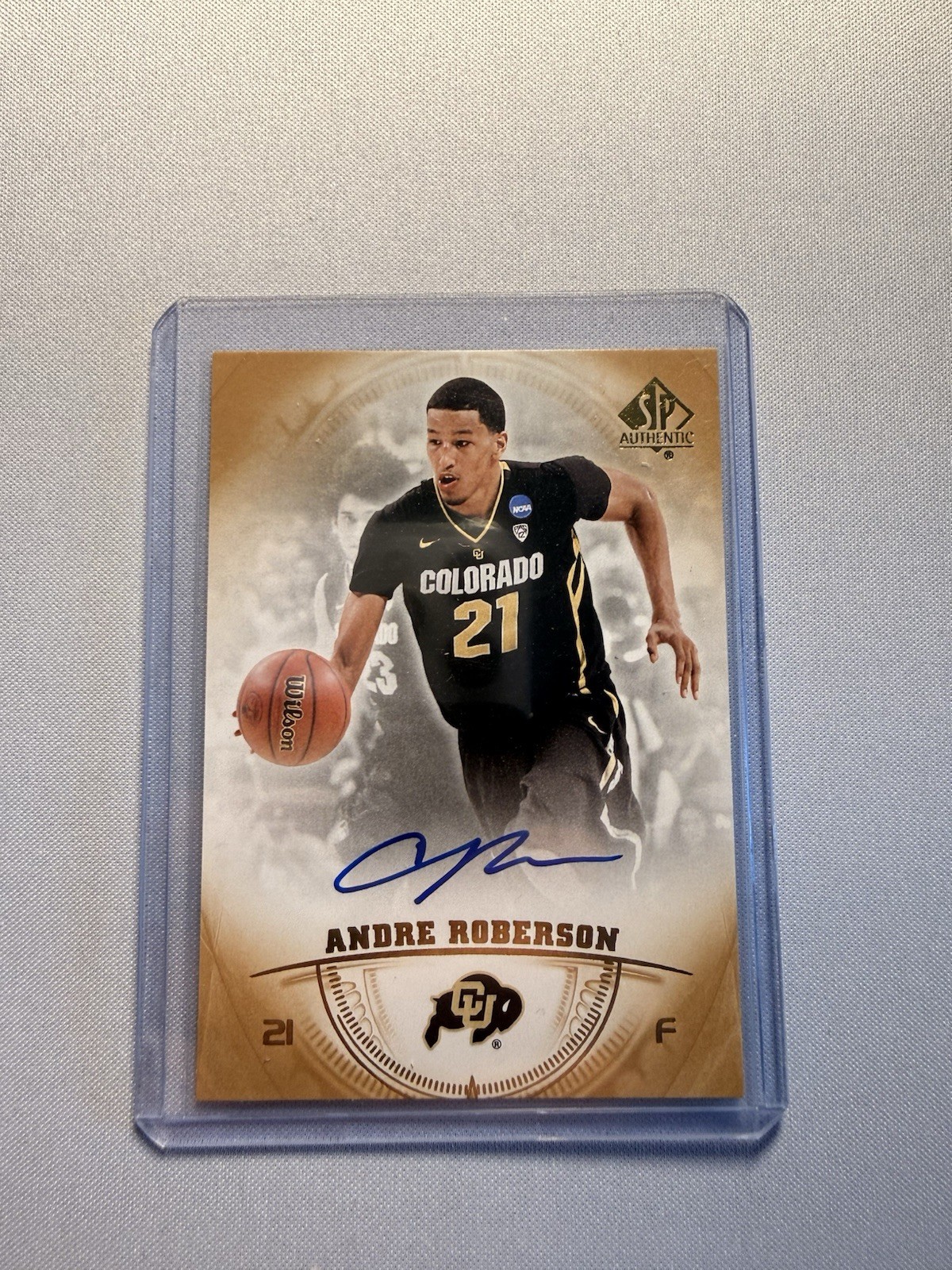Upper Deck 2013-14 SP Authentic Andre Roberson Autograph #27 Colorado