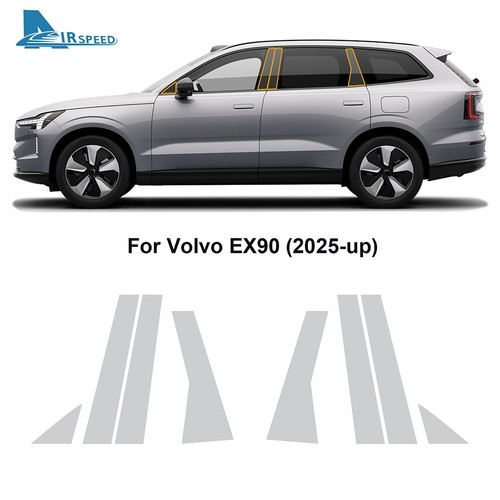 For Volvo EX-90 EX90 2025 Car B Pillars Precut Paint Protection Film Clear PPF - Picture 1 of 14