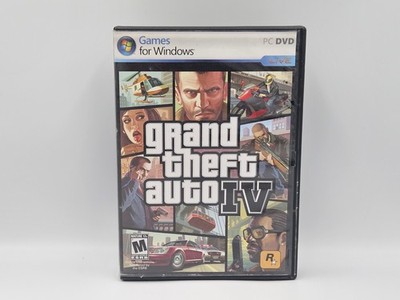 Grand Theft Auto IV PC GTA 4 Windows With Poster And Manuals