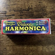 ￼ American Band Jam Deluxe Harmonica By JARU
