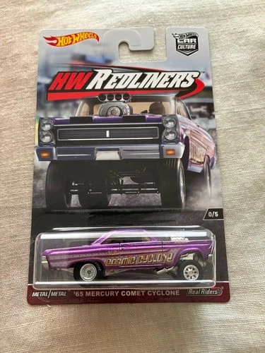 Hot Wheels HW Redliners - '65 Mercury Comet Cyclone - From 2017 RLC Box Set READ