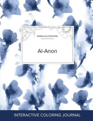 Adult Coloring Journal | Al-Anon (Mandala Illustrations, Blue Orchid) | Wegner