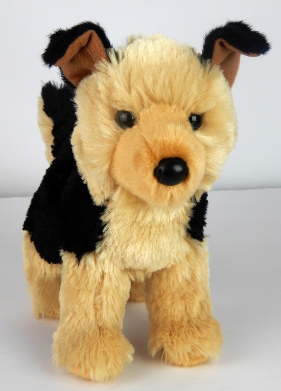 Douglas Cuddle Toys Sheba German Shepard Pup 9" long Plush Dog #4079