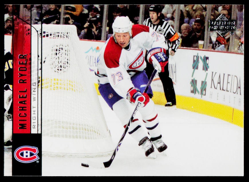 2006-07 Upper Deck Michael Ryder #352 Montreal Canadiens
