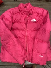 Pink Northface Jacket Coat Size Large Girls 14/16 550