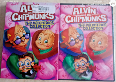 NEW SEALED ALVIN & THE CHIPMUNKS VALENTINES COLLECTION DVD W/SLIPCOVER