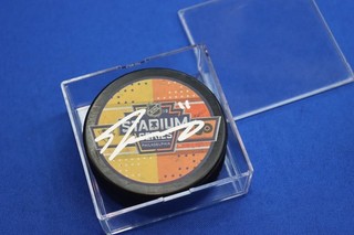 Travis Konecny Signed NHL Stadium Series Philadelphia Flyers Hockey Puck Auto NR