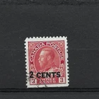 A good cat value Canadian George V 2 Cents overprint Type 49