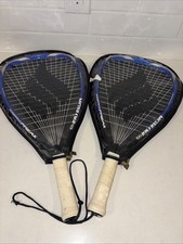 Ektelon Power Line Powering Freak Racquetball Racquet 1000 Pair With Case Blue
