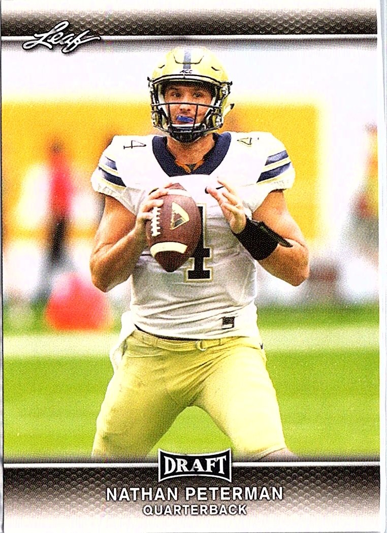 2017 Leaf Draft #53 Nathan Peterman