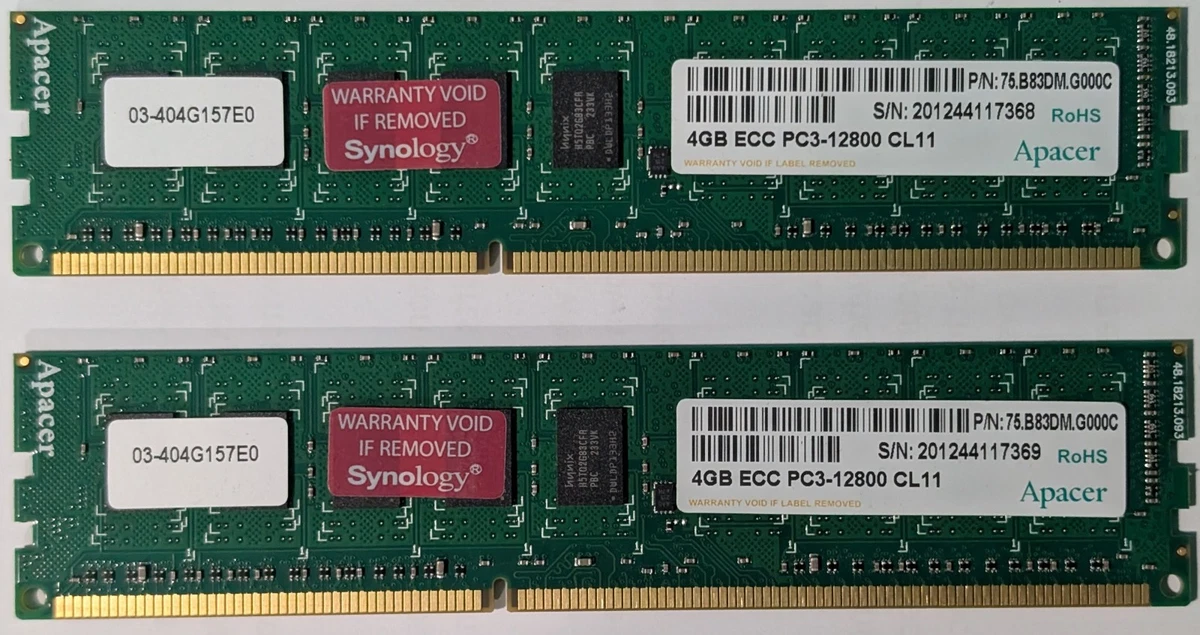 Synology Computer RAM 2 Modules for sale | eBay