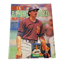 Beckett Baseball Card Magazine Benito Santiago April 1988